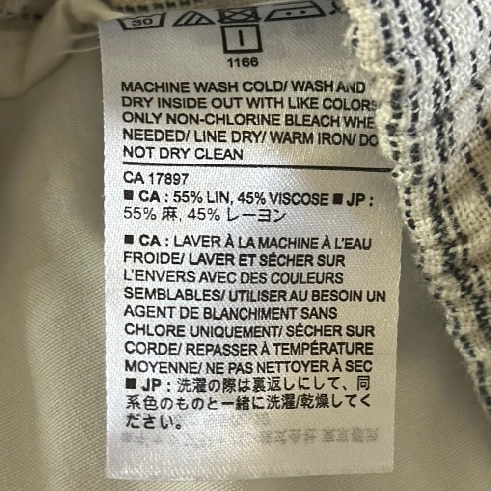 Banana Republic Gray Chinos Lightweight Drawstring cropped - Picture 5 of 12